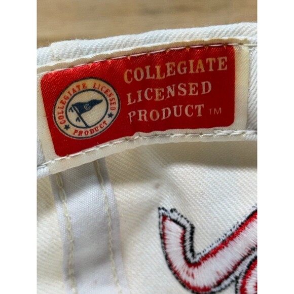 Vintage Indiana University IU Hoosiers Sports Specialties Snapback Hat Big Red - Picture 9 of 9